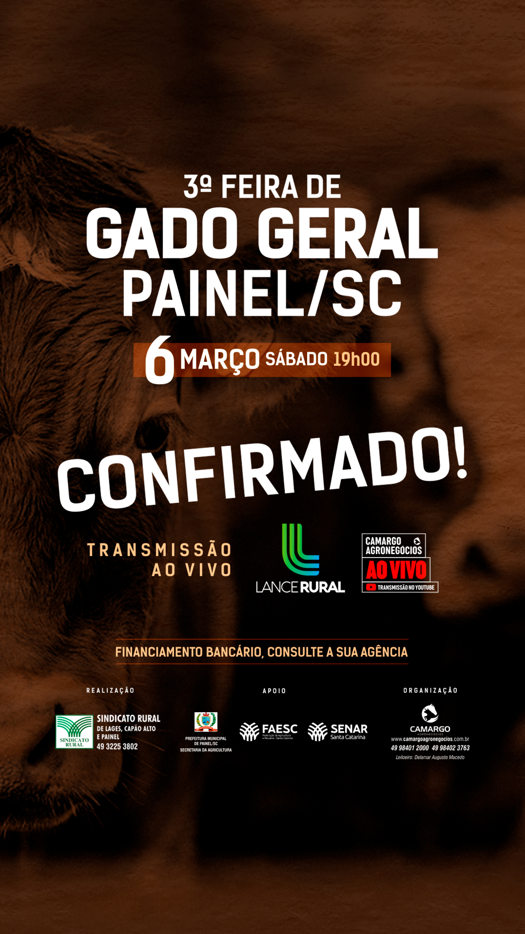 3ª Feira de Gado Geral - Painel/SC 